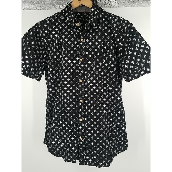 Other - Coastal Mens  Short Sleeve Button Up‎ Shirt S Small Cotton